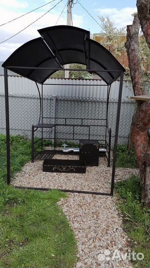 Беседка с мангалом