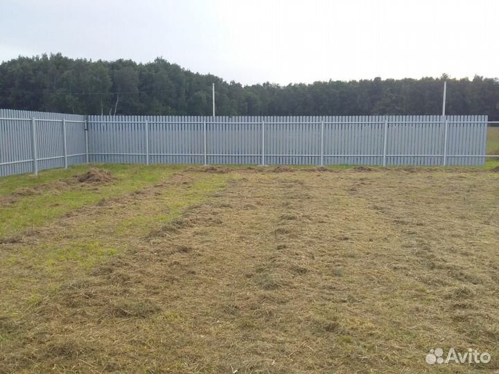 Заборы из профнастила с быстрым монтажом