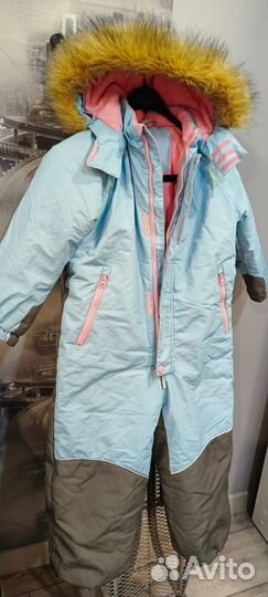 Комбинезон зимний для девочки