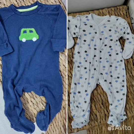 Слипы комбинезоны пакетом 56 62 68 Mothercare next