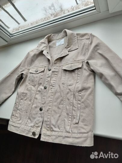 Джинсовая куртка zara 134