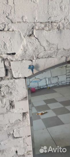 Зеркало для ванной с подсветкой и шкафчиком