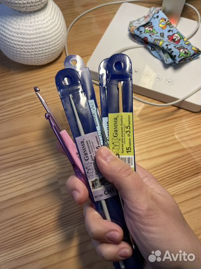 Крючки для вязания комплект