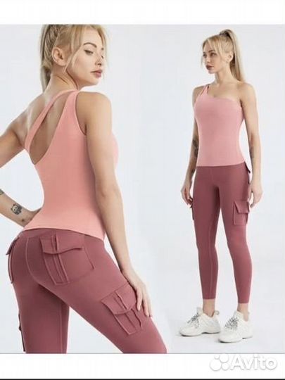 Костюм для йоги и фитнеса, спортивный костюм