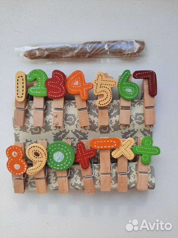 Прищепки декоративные