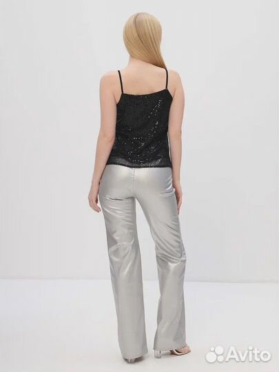 Топ женский с пайетками