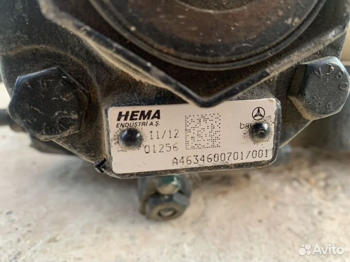 Рулевой редуктор на G-class