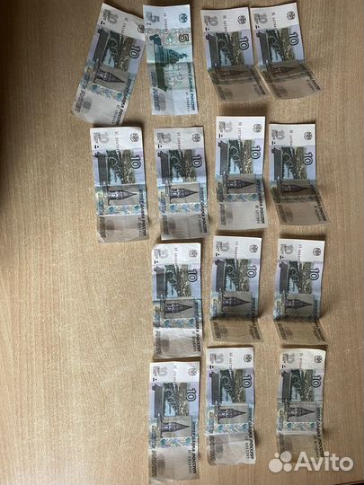Купюры 10р и 5 р как новые