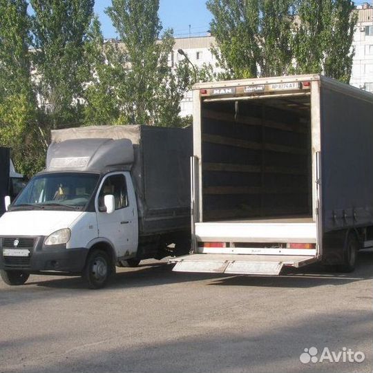 Грузоперевозки переезды от 1.5 до 20 тонн. Попутно