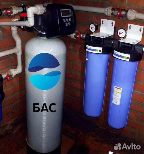 Фильтр для воды безреагентный, обезжелезивание