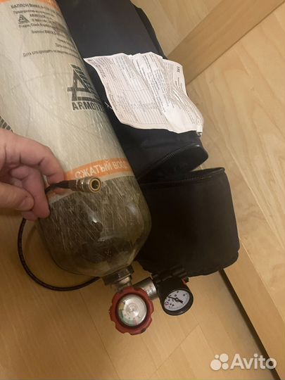 Баллон armotech 6,8l облегченный