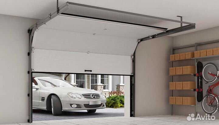 Секционные ворота alutech