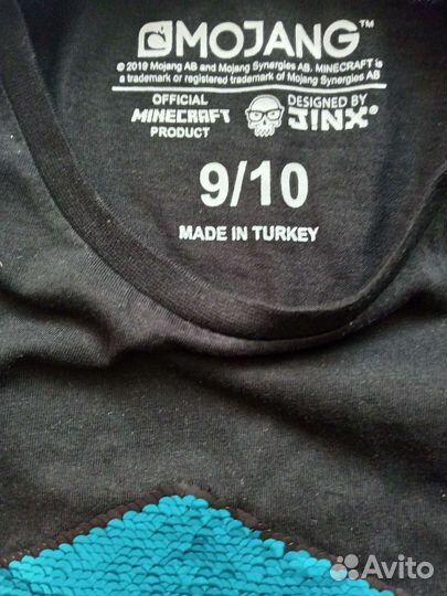 Костюм minecraft - шорты и футболка для мальчика