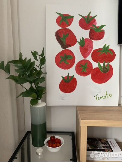 Постер с томатами 50*70