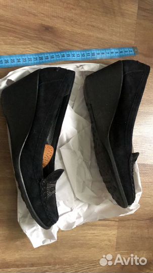 Туфли женские замшевые