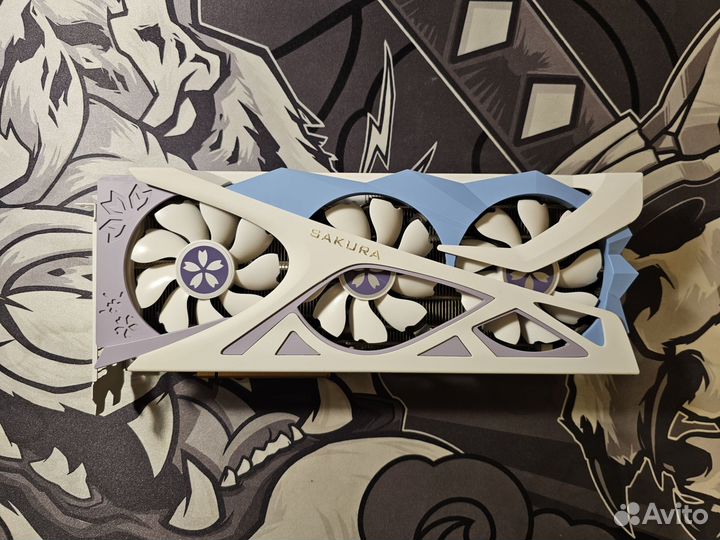 Видеокарта Yeston RX 6800XT Sakura Hitomi 16GB