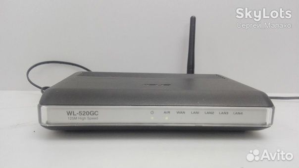 Wifi роутер asus WL 520 GC