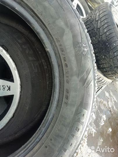 Зимние шины 215 60 16