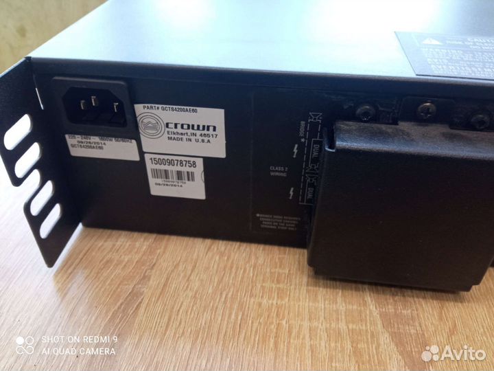 Звуковой усилитель crown CTs-4200
