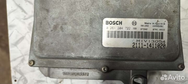 Эбу мозги bosch ваз