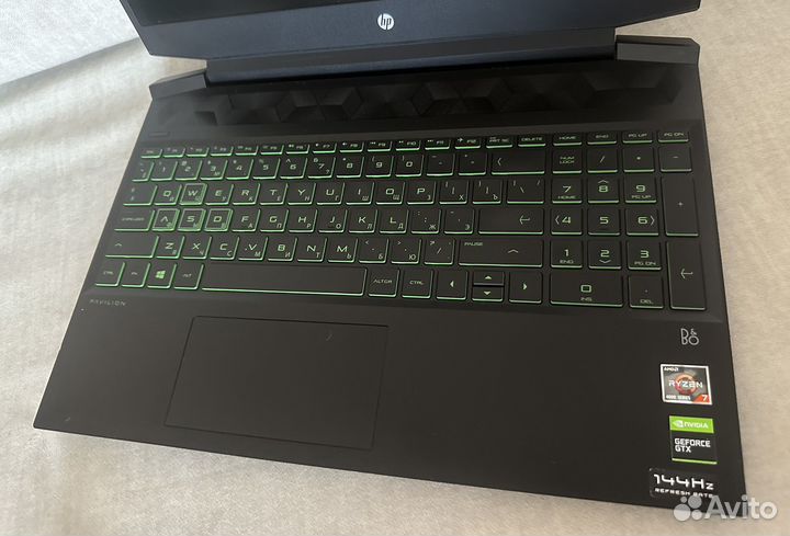 Ноутбук hp pavillion AMD Ryzen 7 4800H