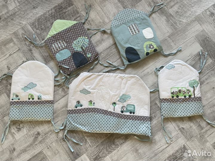 Комплекты в кроватку для новорожденных