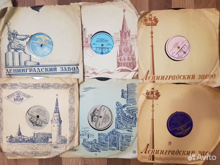 Пластинки СССР,58шт