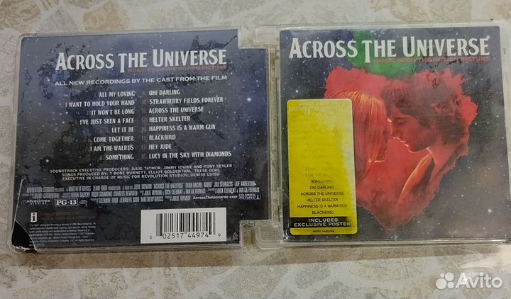 Диск Across The Universe Битлз