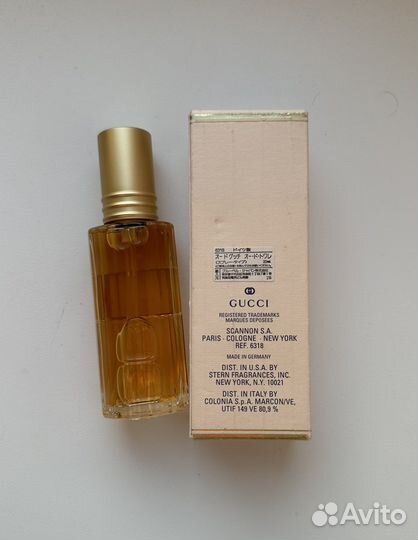 Gucci eau de gucci 20 мл винтаж
