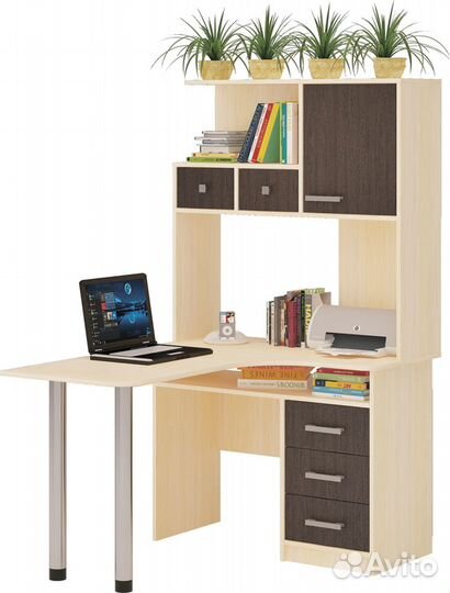 Угловой письменный стол 