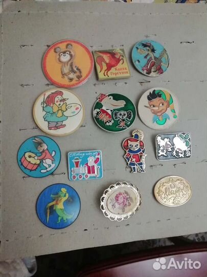 Значки детской тематики СССР