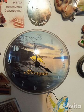 Часы на холодильник с магнитомм