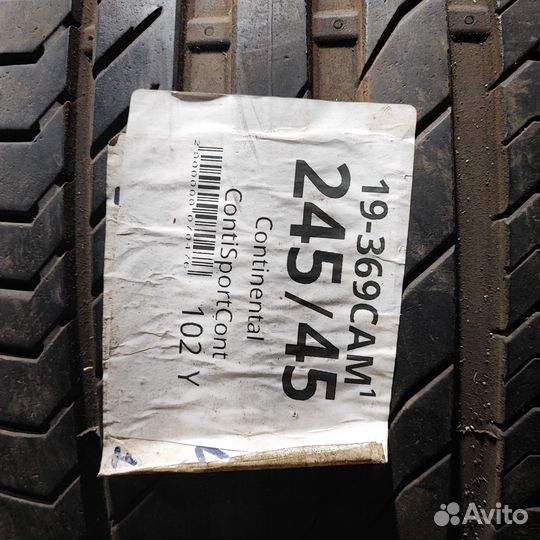 Continental ContiSportContact 245/45 R19 102Y