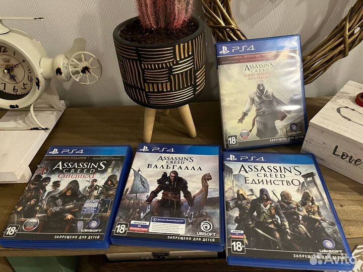 Assassins creed игры ps 4