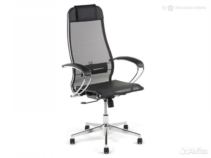 Кресло для руководителя Метта комплект 4, основани