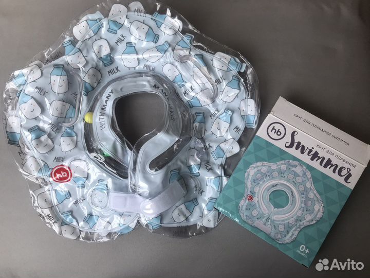 Круг надувной на шею для новорожденных Happy Baby