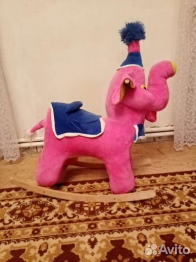 Детская качалка слон