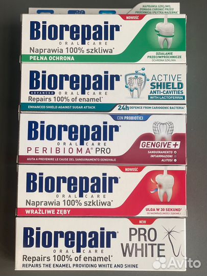 Зубная паста biorepair биорепаир