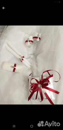 Свадебные бокалы фужера