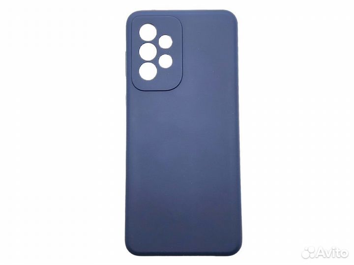 Чехол для Samsung Galaxy A33 силикон Темно-синий