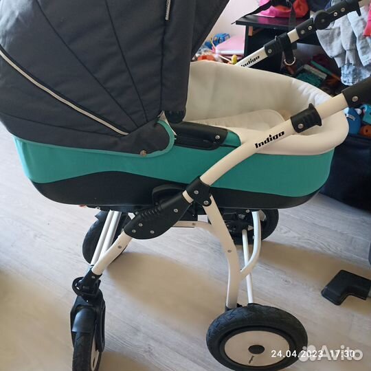 Детская коляска 3 в 1 бу трансформер