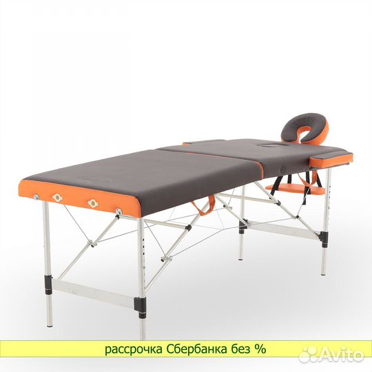 Стол массажный переносной JF-AY01A (корич-оранж)