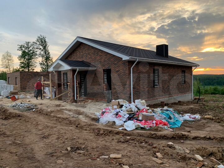 Дом 115 м² на участке 8 сот.