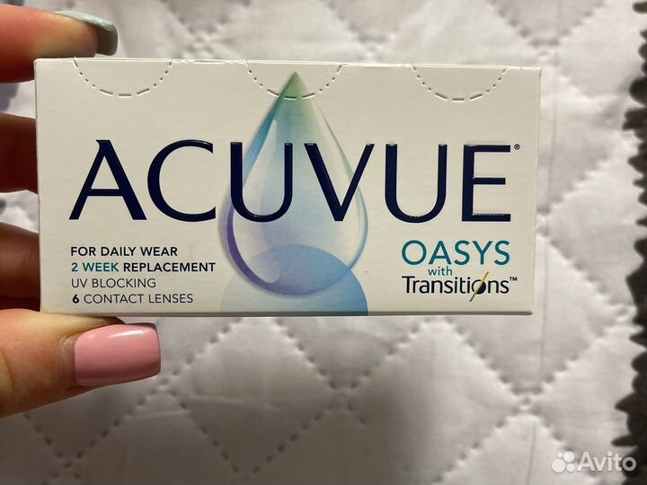 Контактные линзы Acuvue oasys