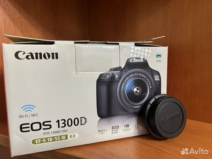 Фотоаппарат canon eos 1300d