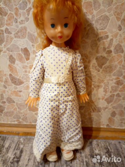 Кукла СССР, рост 68см, состояние хорошее