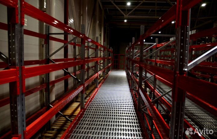 Мезонин для складских помещений б/у Мекалюкс