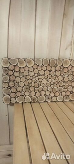 Панно из можжевельника