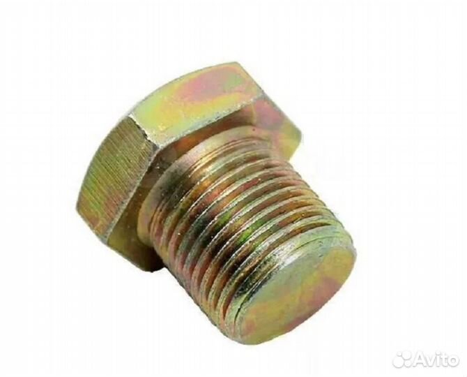 Пробка картера кпп редуктора двигателя