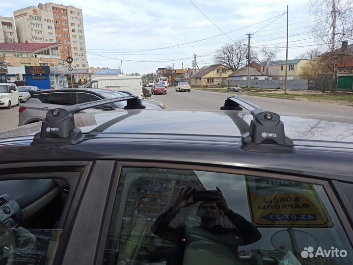 Багажник на крышу renault scenic